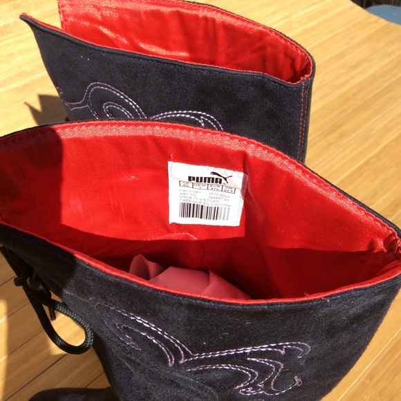 Puma Flurry Tall Sneaker Boots Shoe Women’s 7 - Picture 8 of 8